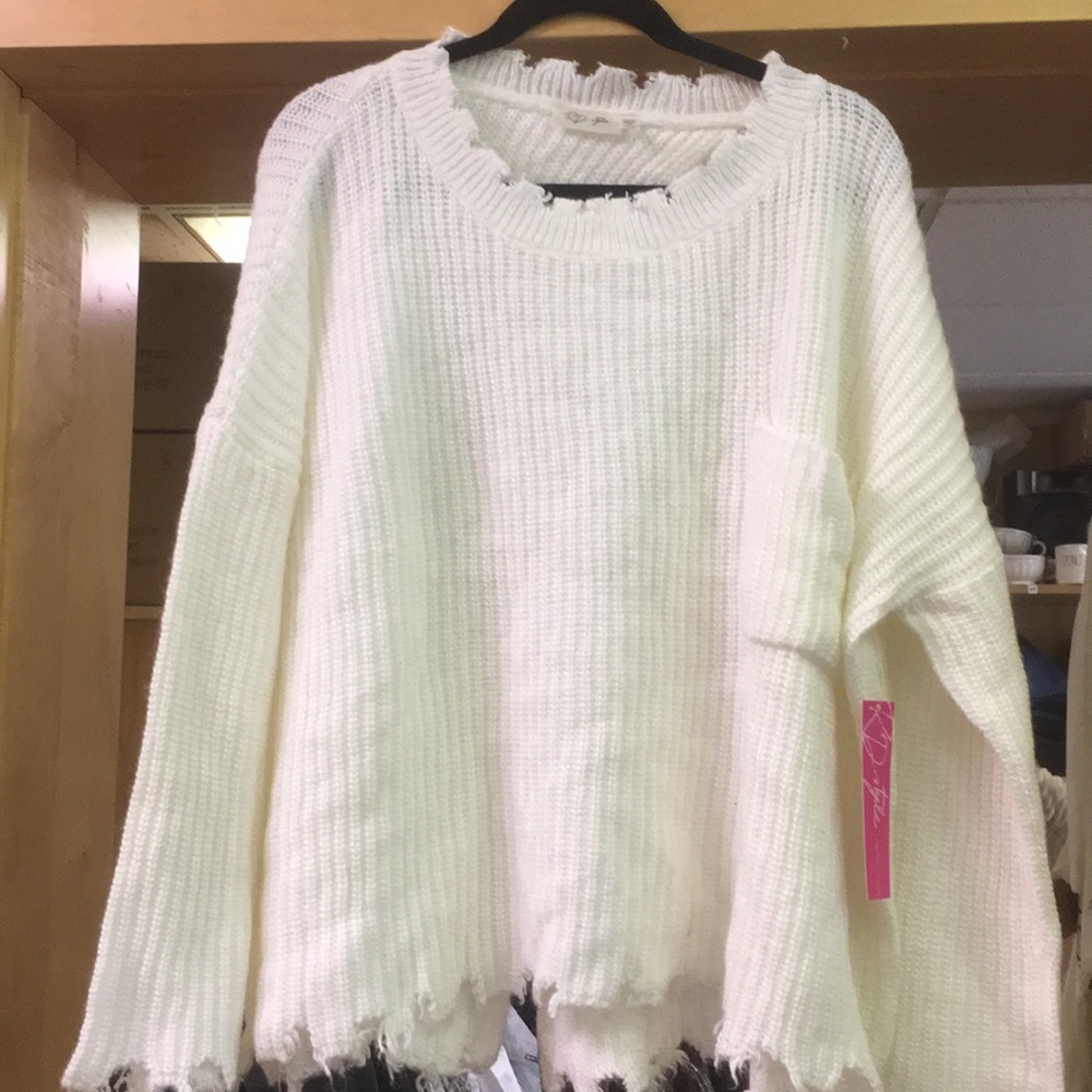 NWT rd style ivory sweater